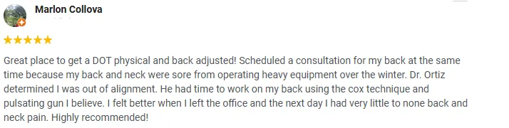 Chiropractic Anchorage AK Marlon Collova Testimonial Chiropractic Anchorage AK Marlon Collova Testimonial